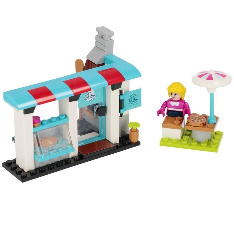 Alleblox, Girl, Cukiernia, klocki konstrukcyjne, 99 elementów