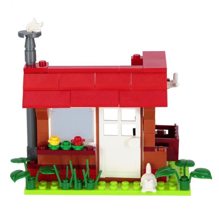 Alleblox, Girl, Dom, klocki konstrukcyjne, 91 elementów