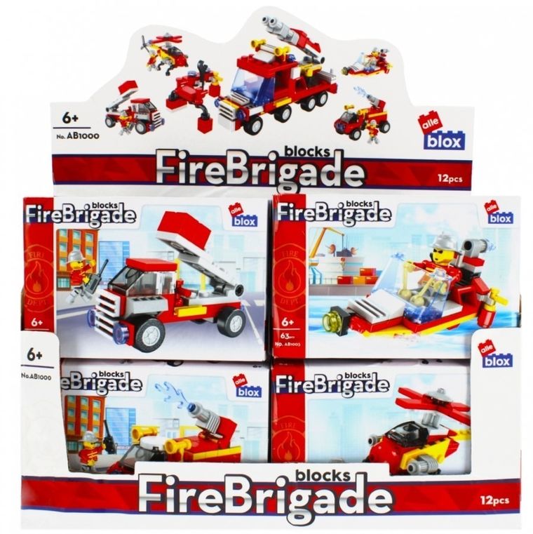 Alleblox, straż, klocki konstrukcyjne