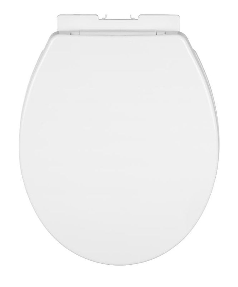 Allstar, Luri, deska sedesowa z mechanizmem woloopadającym, białą, 35,5-43 cm