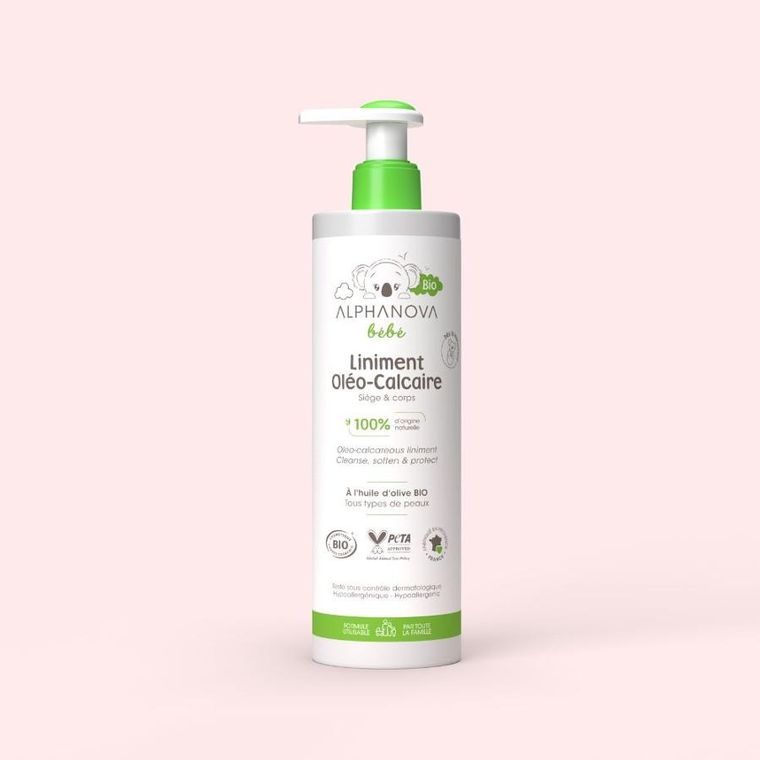 Alphanova Bebe Bio, delikatny balsam oliwny dla niemowląt, 400 ml