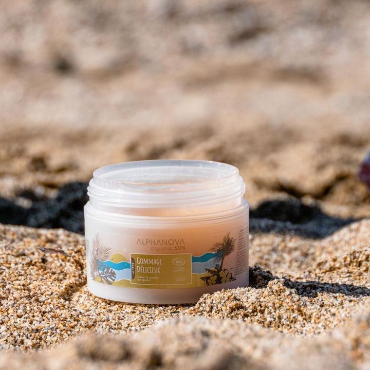 Alphanova Sun Beauty, bio scrub o kremowej konsystencji, 200 ml