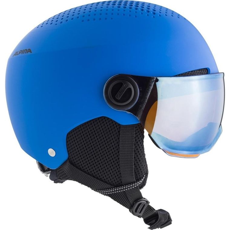 Alpina, Zupo Visor Q Lite, kask narciarski, niebieski, rozmiar 54-58 cm