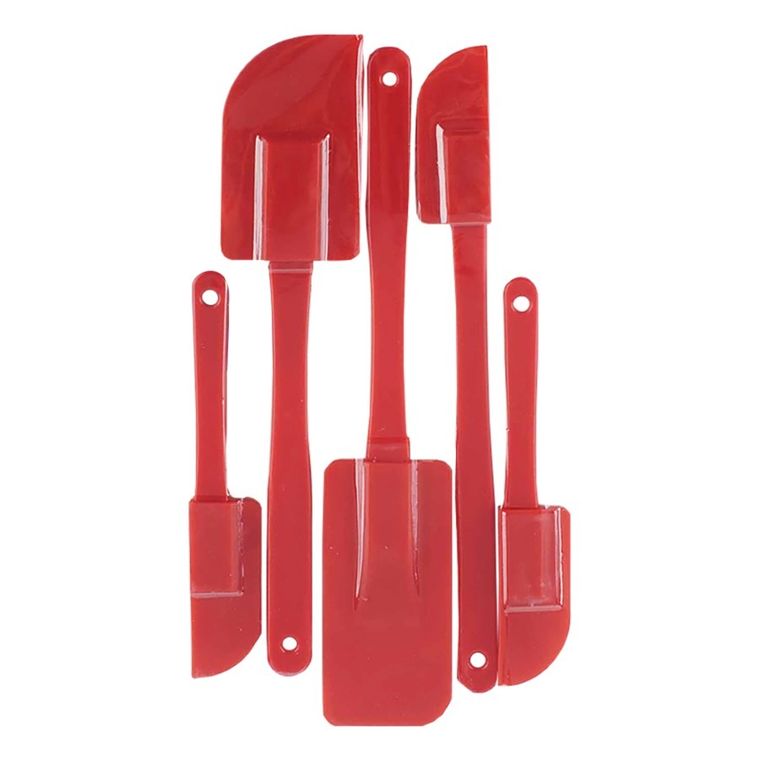 Altom Design, 5 szpatuł, czerwony