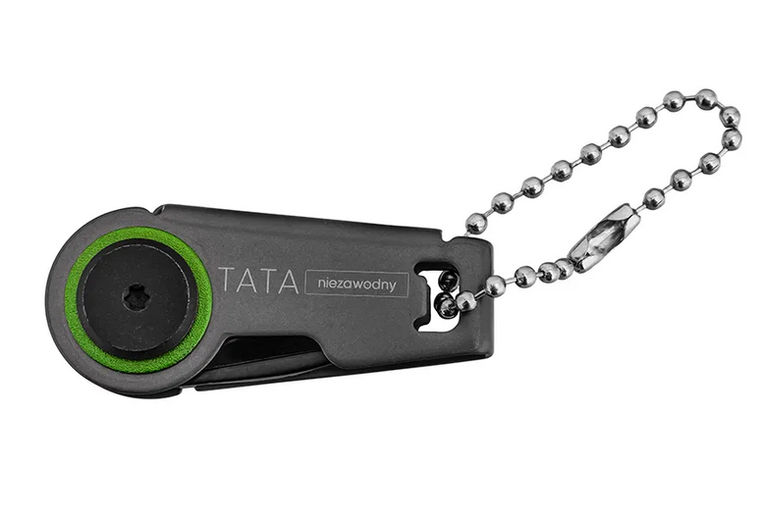 Altom Design, brelok z nożykiem, 8-2-1 cm, dł. 12 cm, tata niezawodny