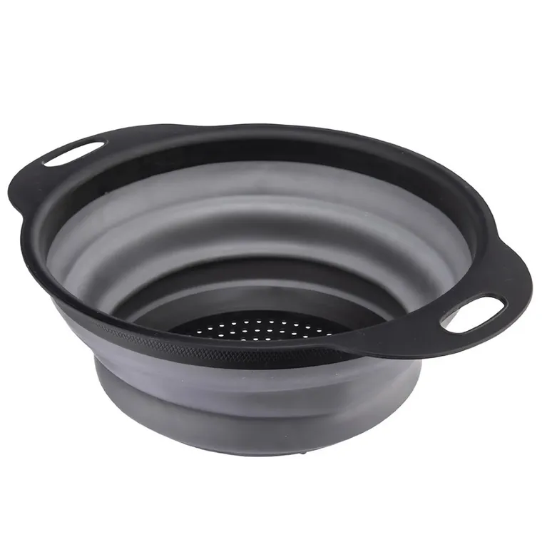 Altom Design, cedzak silikonowy, składany, 24-19-8 cm