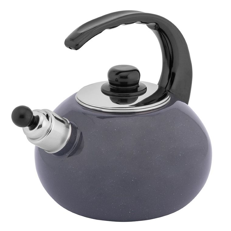 Altom Design, czajnik emaliowany, 2.5l, szary nakrapiany