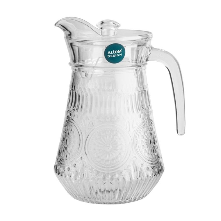 Altom Design, Daisy, dzbanek do zimnych napojów z pokrywką, 1,2l