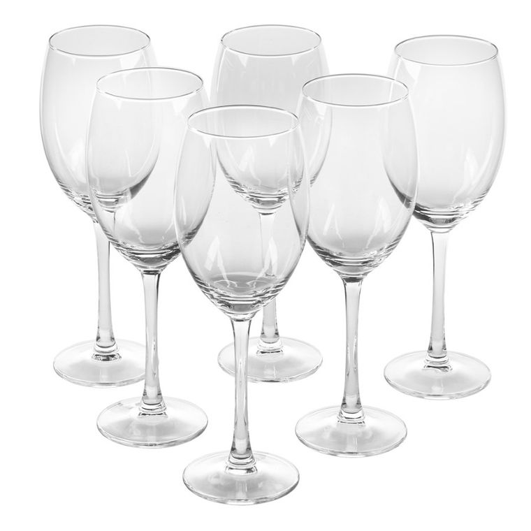 Altom Design, Diamond, komplet 6 kieliszków, wino czerwone, 330 ml