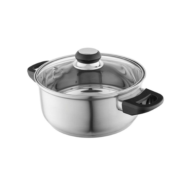 Altom Design, Emilio, komplet garnków nierdzewnych, 8 elementów