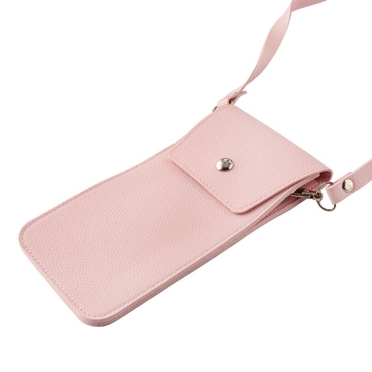 Altom Design, etui na telefon z paskiem, 18-10-1.5 cm, różowy