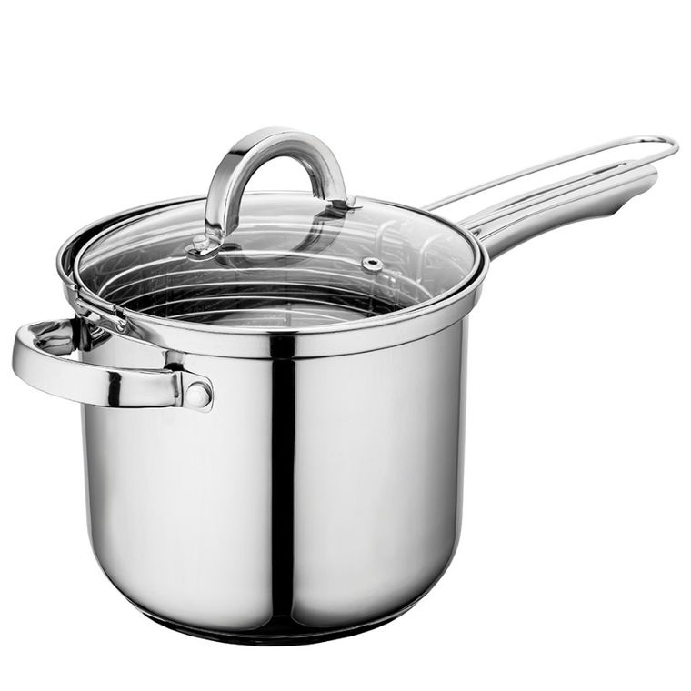 Altom Design, Fabio, garnek nierdzewny, wysoki z koszykiem, 18 cm, 3,6l