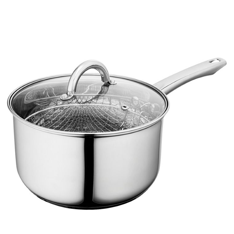 Altom Design, Fabio, garnek nierdzewny z koszykiem, 22 cm, 4,5l