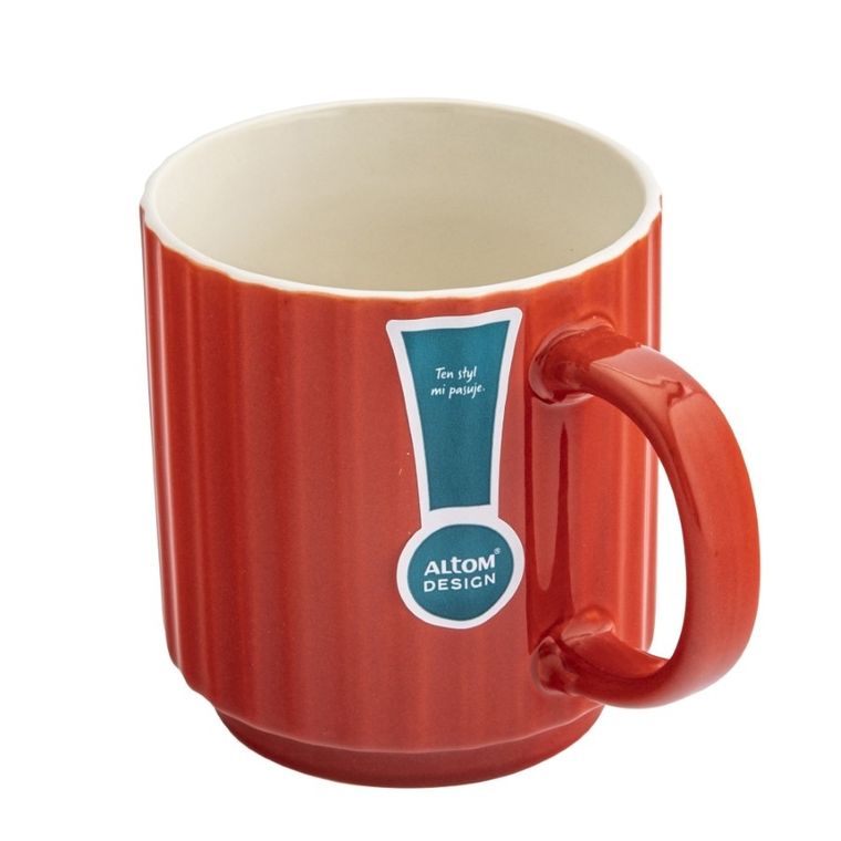 Altom Design, Fusion Coral, kubek prosty, 600 ml