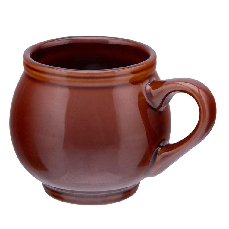 Altom Design, grzaniec, kubek ceramiczny beczułka z uchem, 320 ml