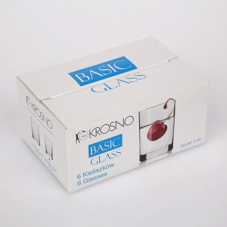 Altom Design, Huta Krosno, 6 kieliszków do wódki, 30 ml