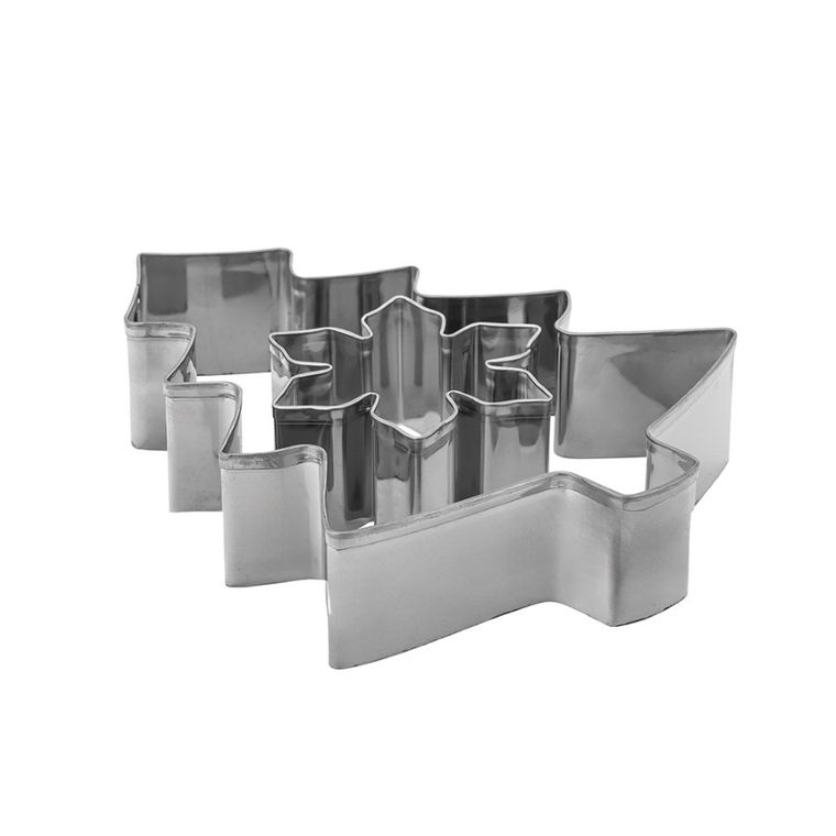 Altom Design, komplet 2 wykrawaczy: choinka, gwiazdka