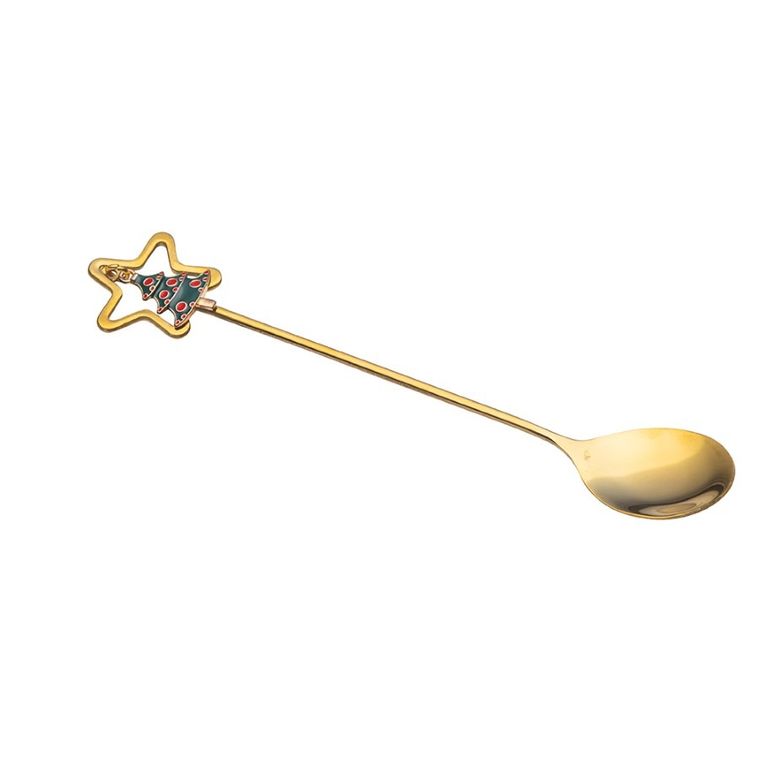 Altom Design, komplet 4 łyżeczek dekorowanych