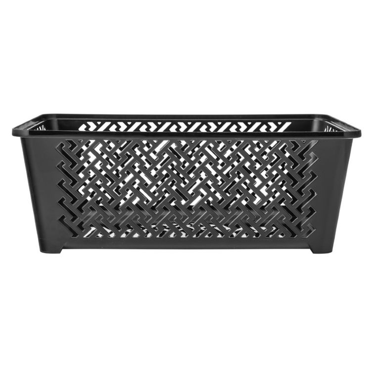 Altom Design, koszyk, 29,5-20-11 cm, czarny