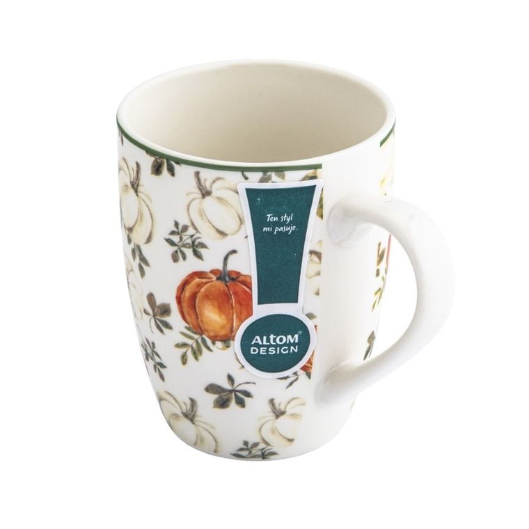 Altom Design, kubek baryłka, dynie, 340 ml