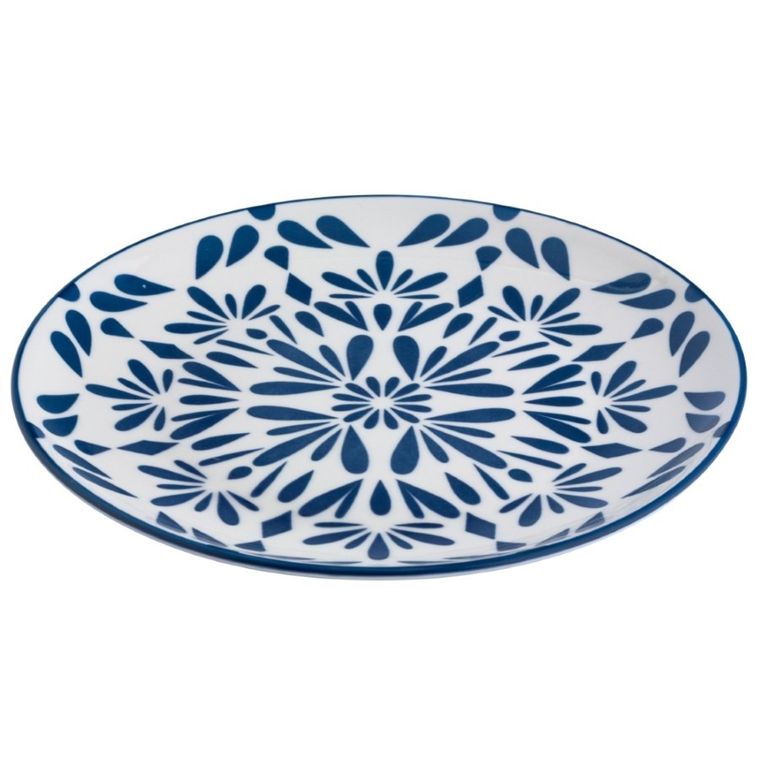 Altom Design, Lazur, talerz porcelanowy deserowy, 20 cm