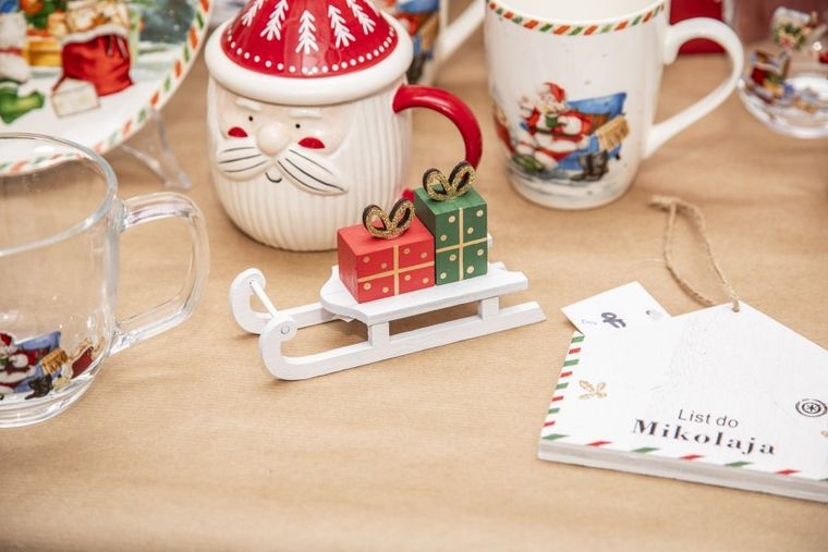 Altom Design, list do Mikołaja, kubek baryłka duża nbc, 400 ml, color box