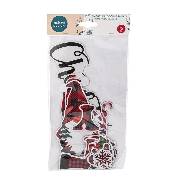 Altom Design, magnes na lodówkę, 38-38 cm, skrzat
