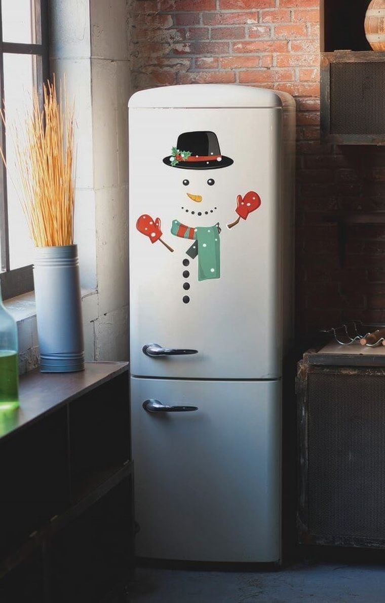 Altom Design, magnes na lodówkę, Bałwan, 20 elementów, 33,5-18,5-0,16 cm