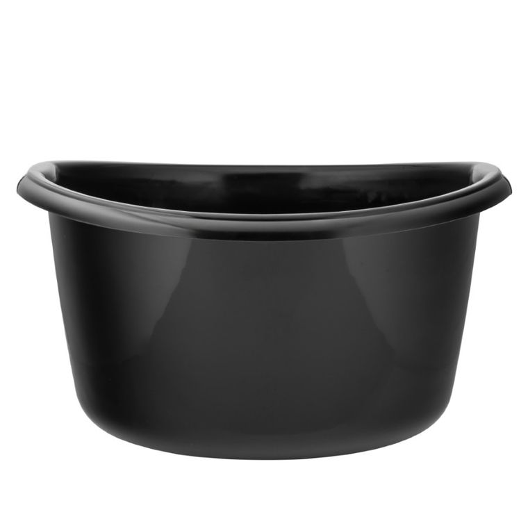 Altom Design, miska głęboka, 30l, czarna