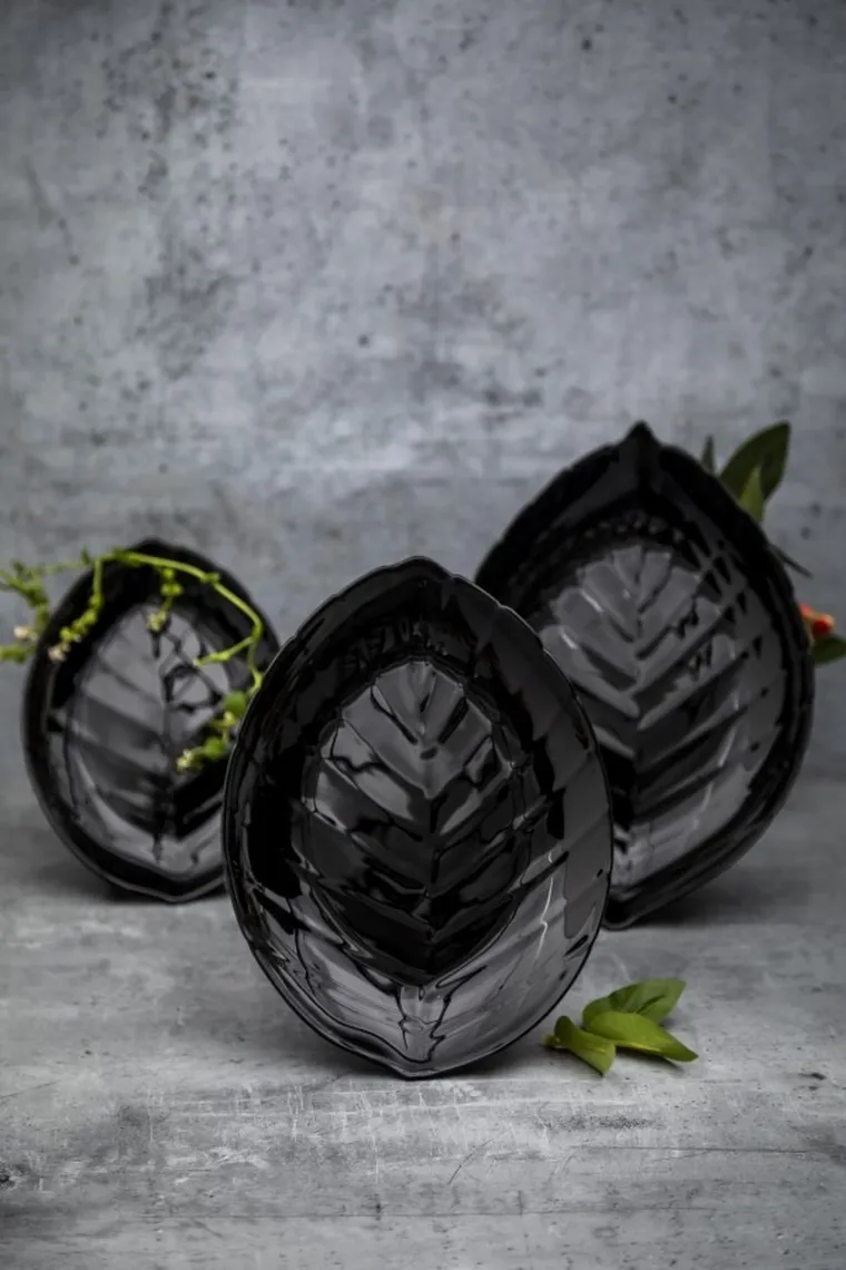 Altom Design, Nocturn, półmisek liść, 25,5-17,5 cm