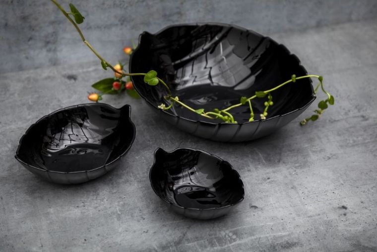 Altom Design, Nocturn, salaterka liść, 17,5-13,5 cm