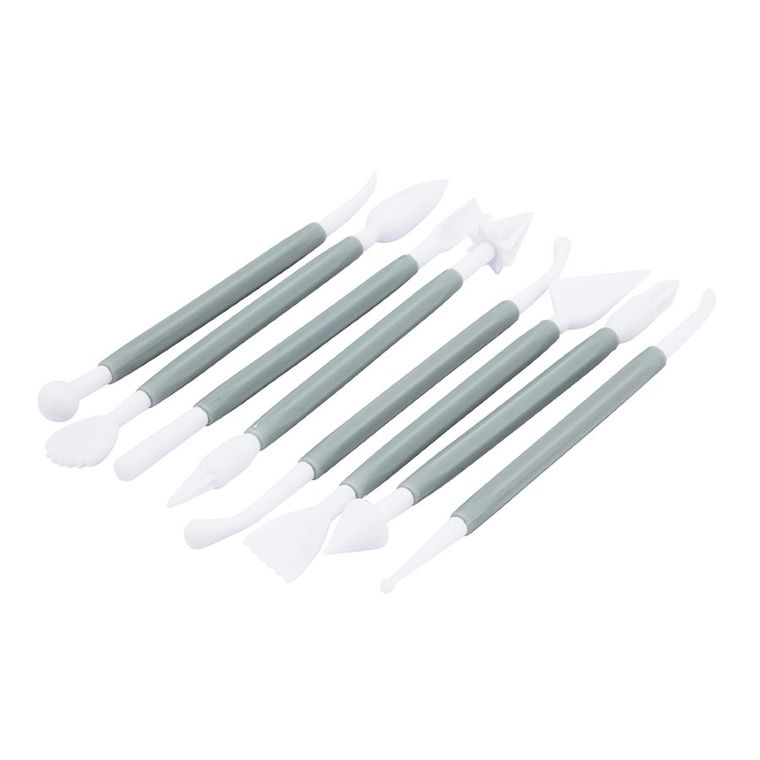 Altom Design, plastikowe akcesoria cukiernicze do dekoracji tortów, 8 szt.