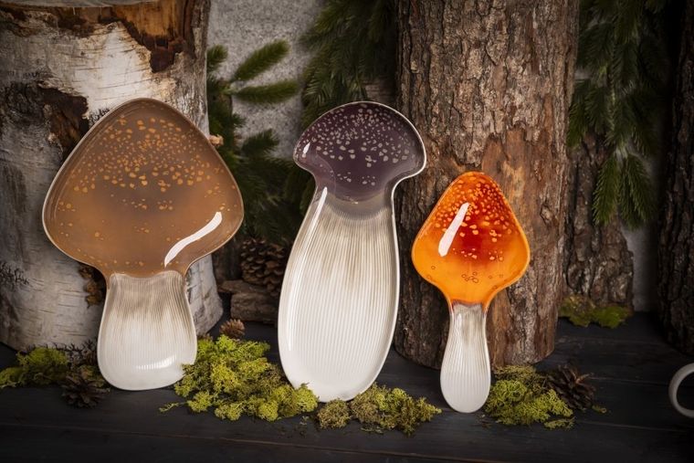 Altom Design, Pod kapeluszem, naczynie ceramiczne, grzybek, 23-11 cm