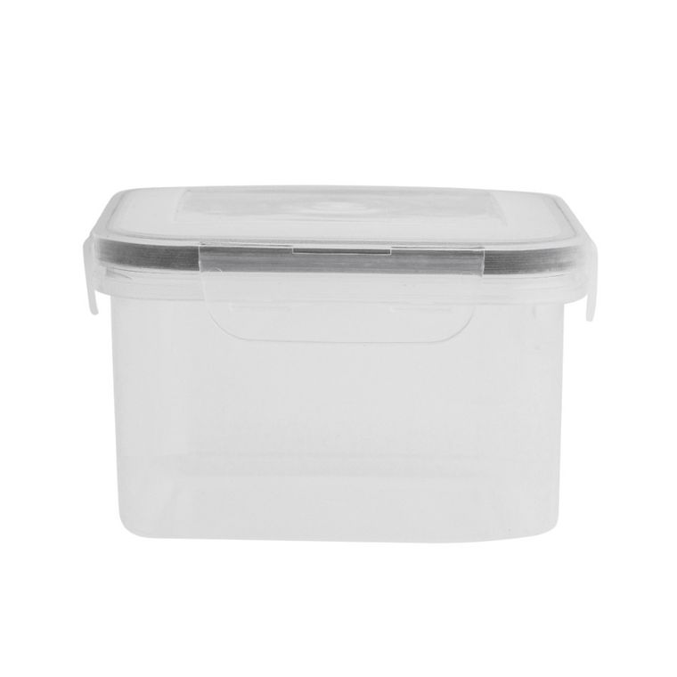 Altom Design, pojemnik z pokrywką, kwadratowy, 0,75l, 12,5-12,5-8 cm