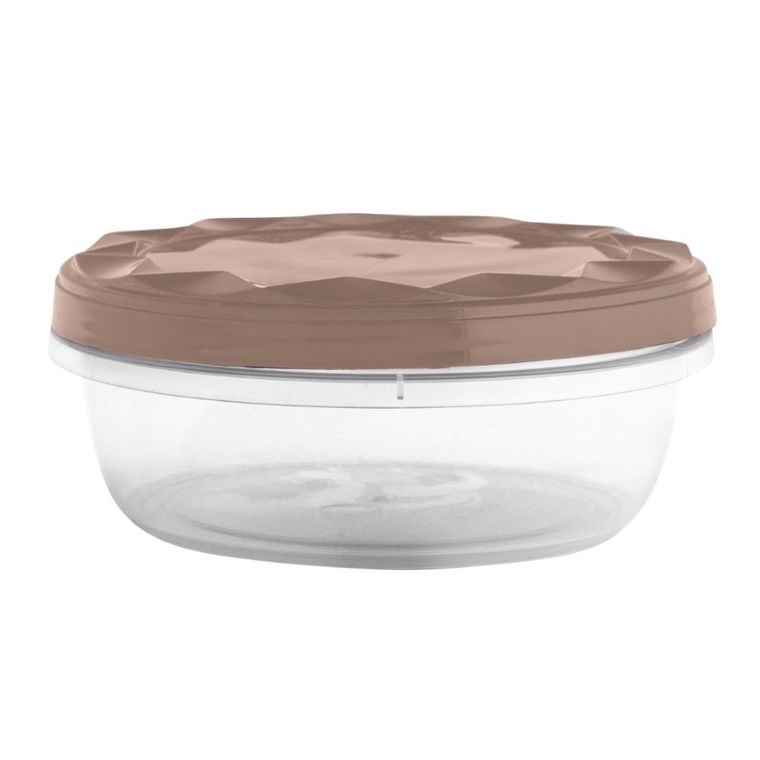Altom Design, pojemnik z zakręcaną pokrywą, 0,3l, taupe