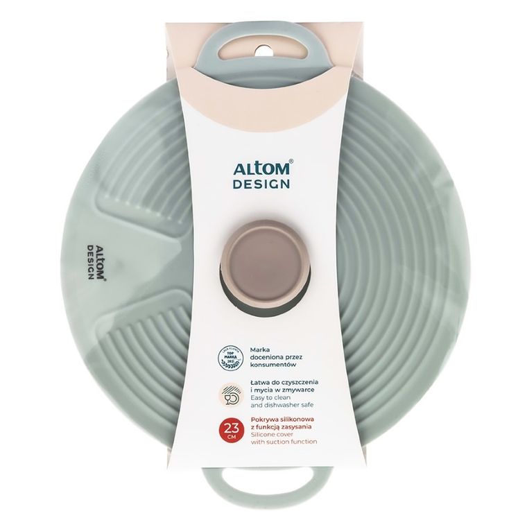 Altom Design, pokrywa silikonowa, 23 cm