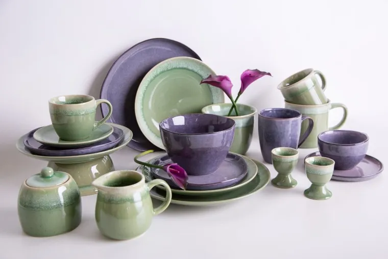 Altom Design, Reactive Cascade, talerz deserowy ceramiczny, 20 cm