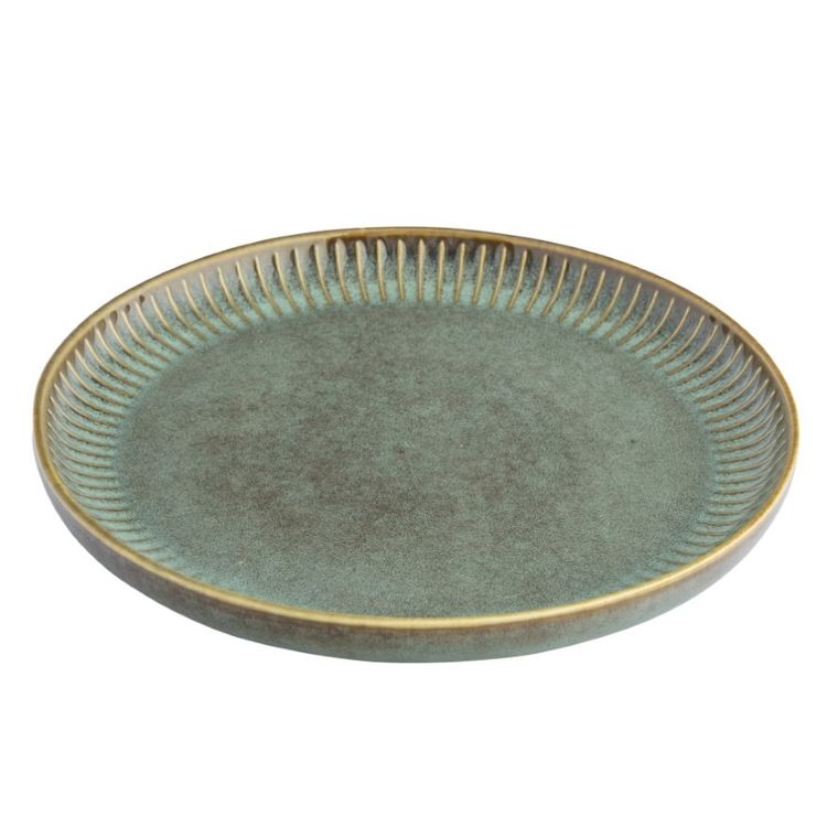 Altom Design, Reactive sage, talerz deserowy nbc, 20.5 cm