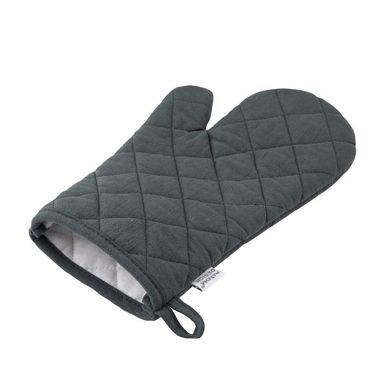 Altom Design, rękawica kuchenna, 18-28 cm, 100% bawełna, grafit