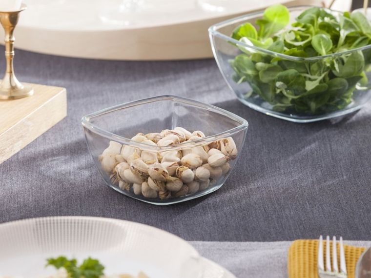 Altom Design, salaterka kwadratowa, 0.5l, 12-12-6,0 cm