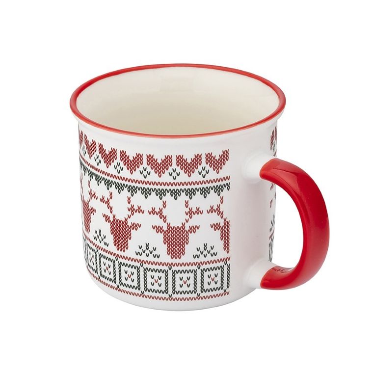 Altom Design, Scandi Winter, kubek prosty nbc, 400 ml