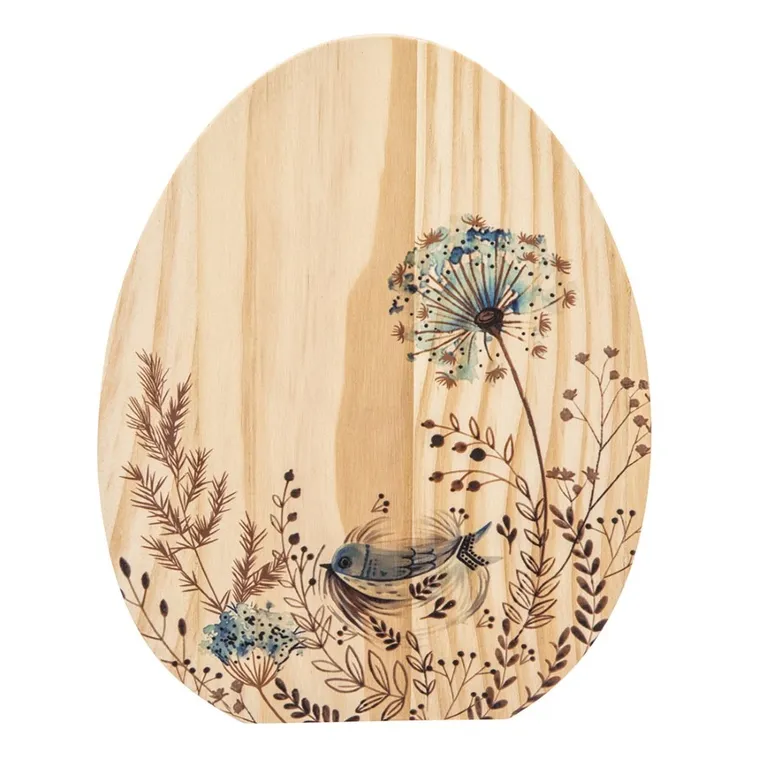 Altom Design, Serenity, figurka drewniana, jajko, 16-1,5-20 cm, 1 szt.