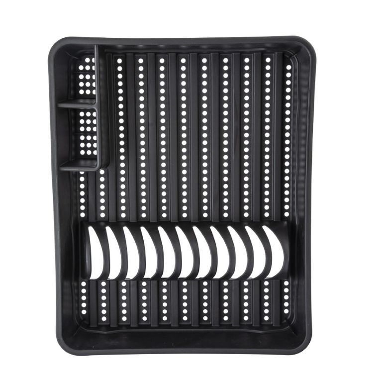 Altom Design, suszarka do naczyń, 43-34,5-8,5 cm, czarna