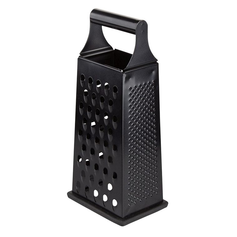 Altom Design, tarka metalowa prostokątna, 4-funkcyjna, czarna, 24,5-10,5-7,5 cm