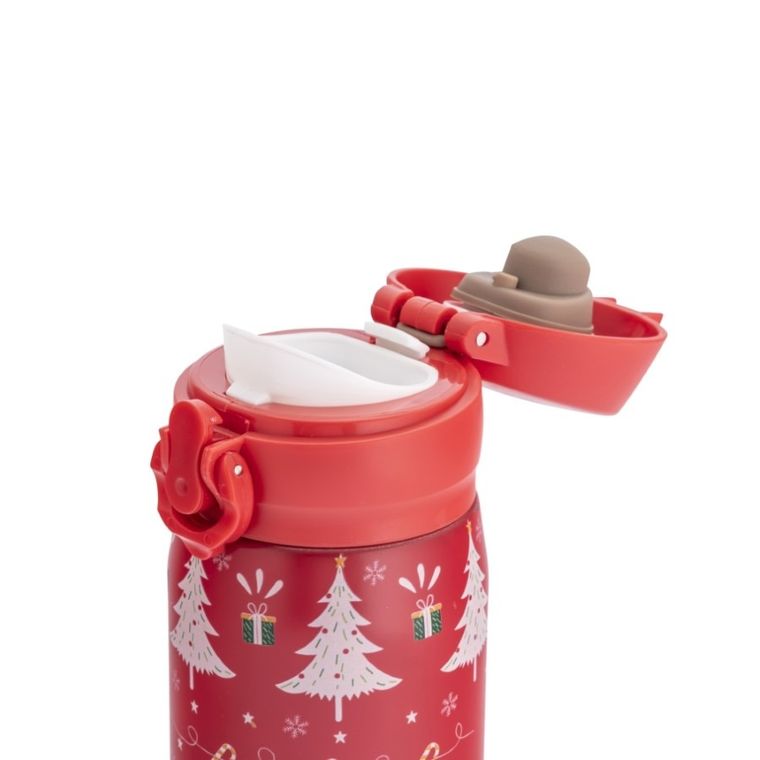 Altom Design, termos nierdzewny, 450 ml, choinki