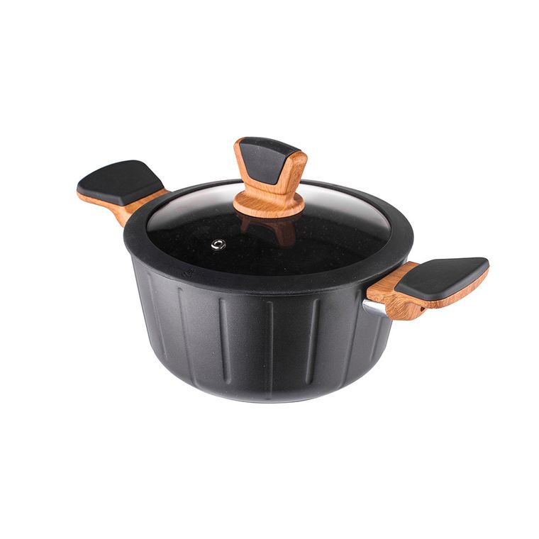 Altom Design, Valdinox, Initio, garnek z pokrywą, 20 cm, 2,4l