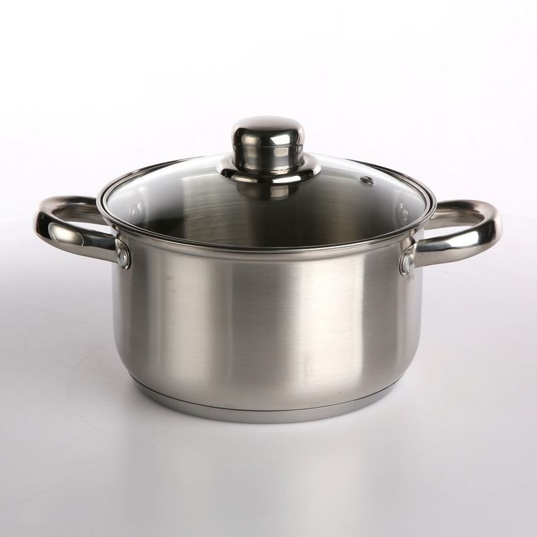 Altom Design, Vito, komplet garnków nierdzewnych, 8 elementów