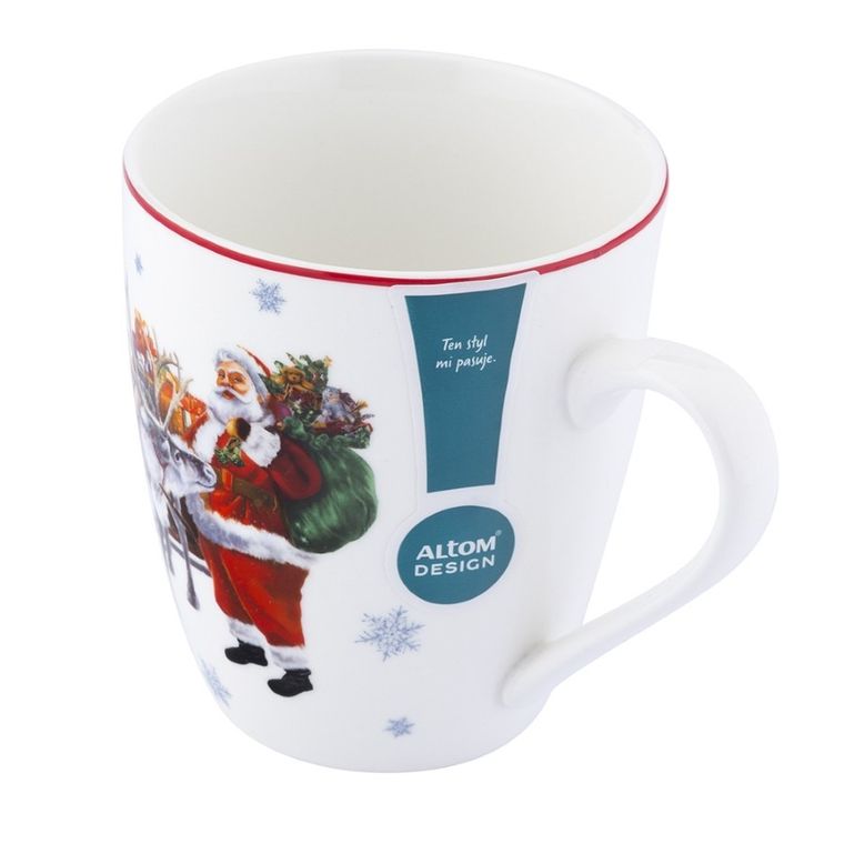 Altom Design, wyprawa mikołaja kubek baryłka, 400 ml