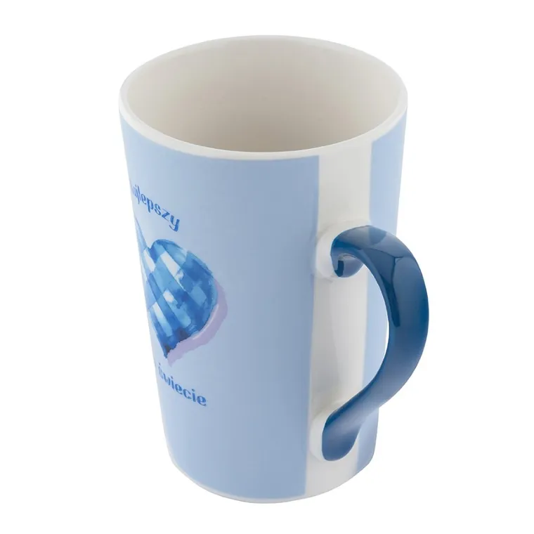 Altom Design, zestaw kubek stożek wysoki, nbc, 430 ml ze skarpetkami, color box