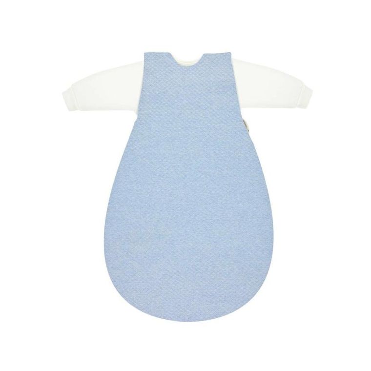 Alvi, Baby-Mäxchen, śpiworek, 3-częściowy, Quilt aqua, rozmiar 56/62